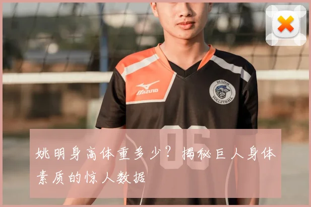 姚明身高体重多少?揭秘巨人身体素质的惊人数据